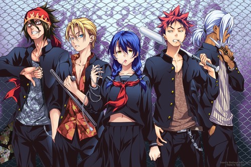 Food wars shokugeki - food, no