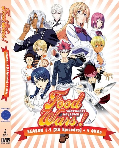 Food wars shokugeki soma - food, no
